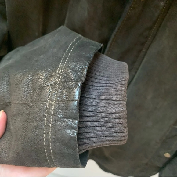 Danier Men's Brown Thinsulate Quilt Lined Jacket XL - Picture 10 of 14